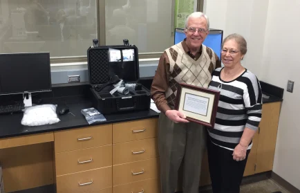 Image for news story: A big gift to the department