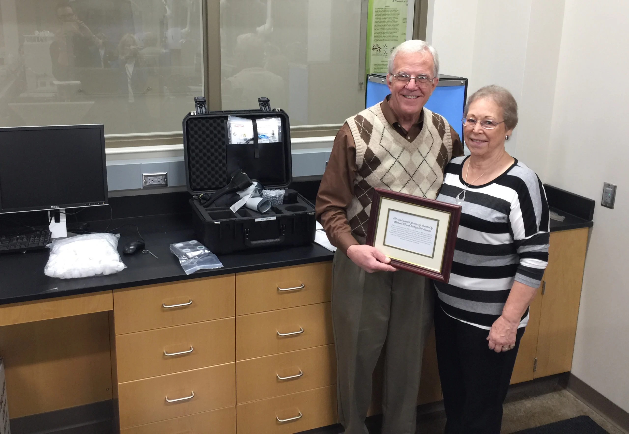 Image for news story: A big gift to the department
