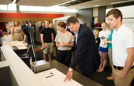 Image for news story: Spring 2017 Senior Design Capstone Projects Captured Live