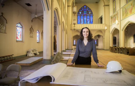 Image for news story: A Solid Foundation: Valpo Alum Primed to Build a World of Difference