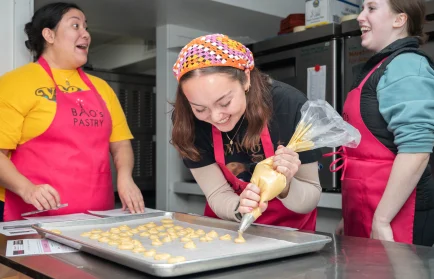 Image: Authentic Pastry-Making Experience At Home Takes Valpo French Students Abroad