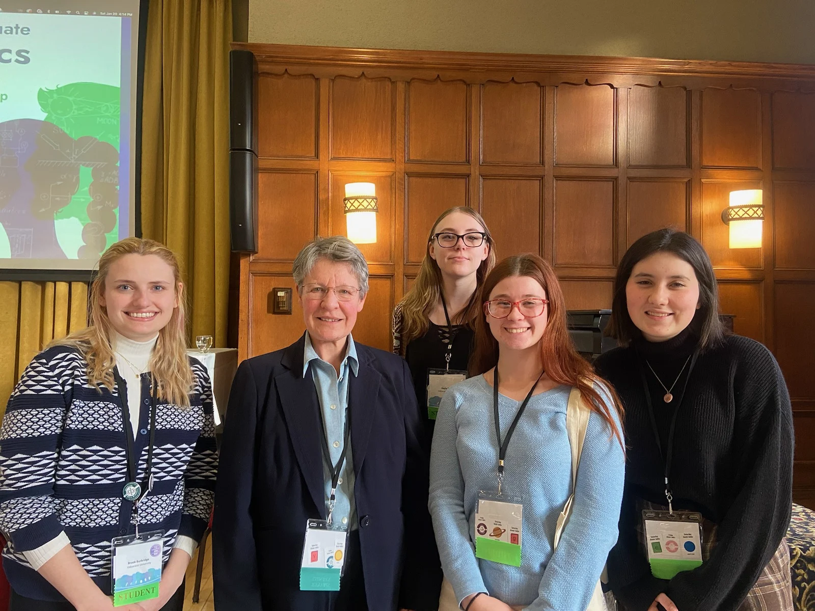 Image for news story: Valpo Senior Brook Burbridge Wins Presentation Award at CUWiP