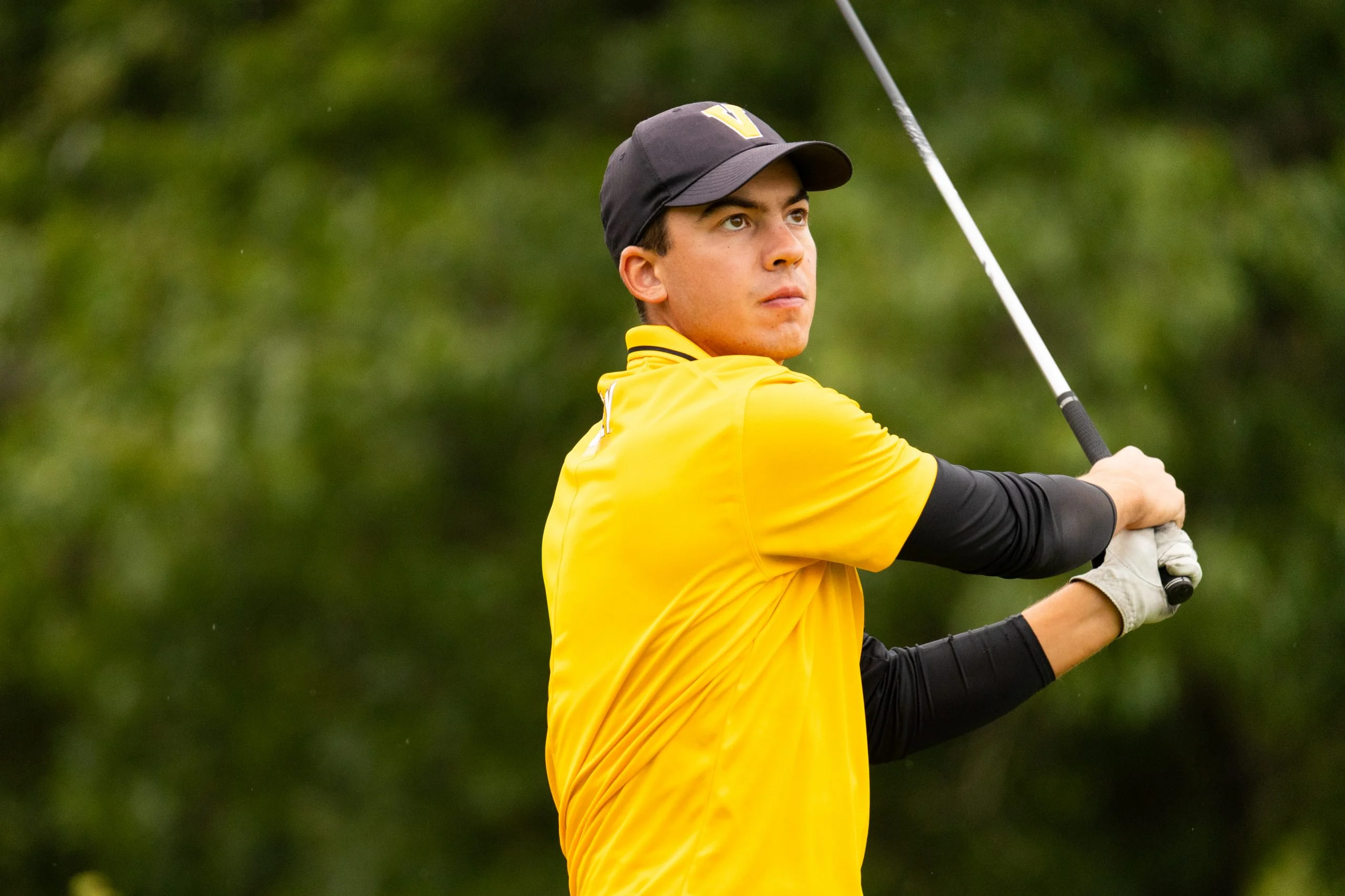 Image for news story: Pro Golf and Biostatistics: Caleb VanArragon ’23, ’24 M.S., Meets Graduation With Countless Open Doors