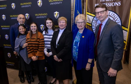 Image for news story: Valparaiso University Welcomes U.S. Representative Frank J. Mrvan