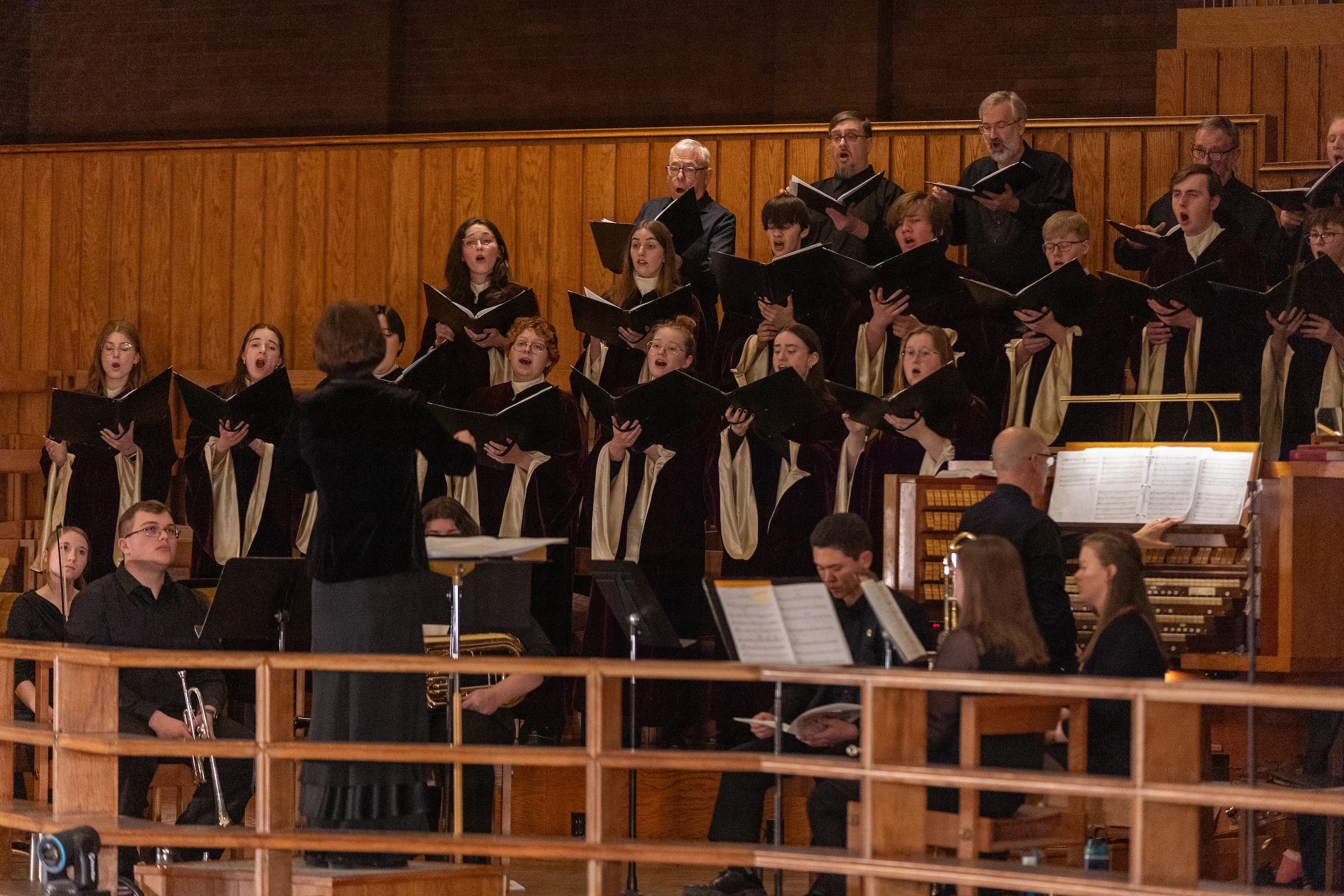 Image for news story: In Your Light, We See Light: Valparaiso University Chorale Prepares to Embark on Spring 2025 Tour