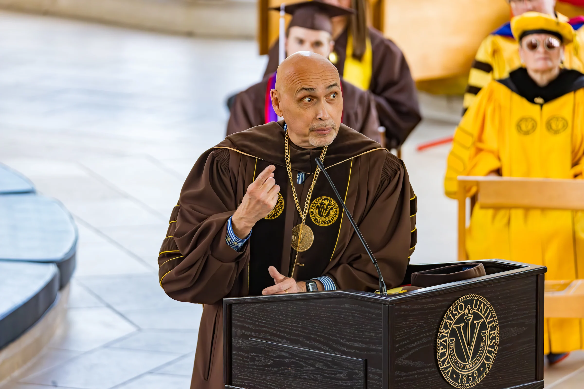 Image for news story: Valparaiso University President José D. Padilla J.D. Makes List of Top Indiana Business Leaders