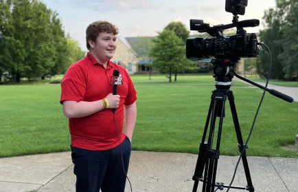Image for news story: Surrounded by the Right Community, You Can Weather Any Storm: The Story of Emmett Twomey ’23