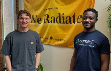 Image for news story: Embodying the Spirit of Innovation and Determination: The Story of Charles Smith ’25 and Fayol Ateufack Zeudom ’26