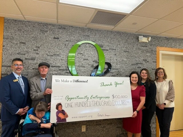 Image for news story: $100,000 Donation Boosts Valparaiso University Partnership with Opportunity Enterprises