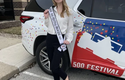 Image for news story: Valparaiso University Student Becomes 500 Festival Royalty