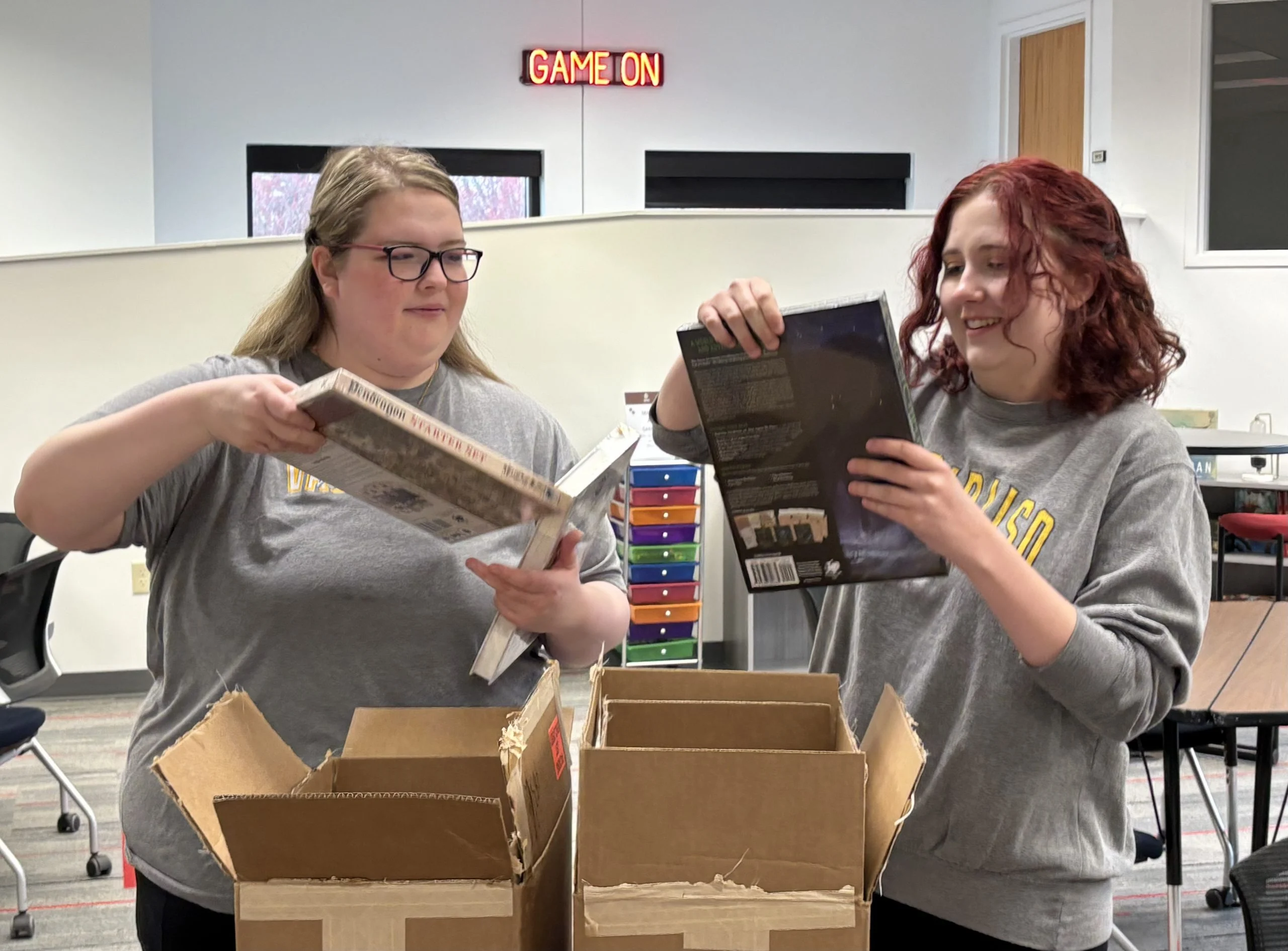 Image for news story: Chaosium Donates Game Sets to Valparaiso University’s Center for Games and Interactive Entertainment