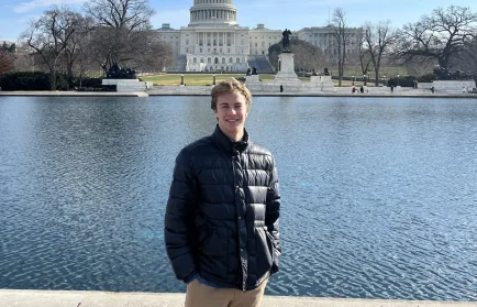 Image for news story: This Civil Engineering Student Has Taken His Studies To Washington, D.C., London, Los Angeles, and Beyond