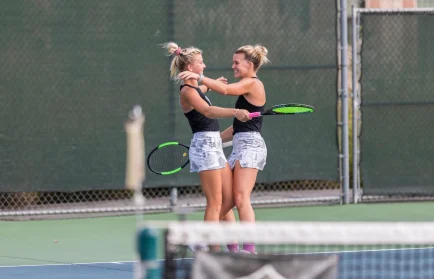 Image for news story: Game, Set, Match: Olivia Czerwonka ’23, ’26 DNP, Aces Leadership and Sisterhood In Valpo Tennis