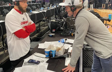 Image for news story: Voicing the Final Four: Ken LaVicka ’06 and His Broadcast Journey