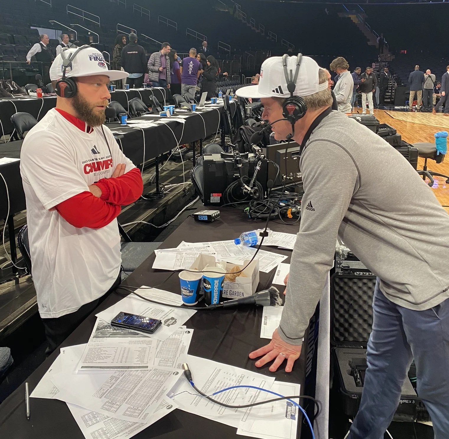 Image for news story: Voicing the Final Four: Ken LaVicka ’06 and His Broadcast Journey