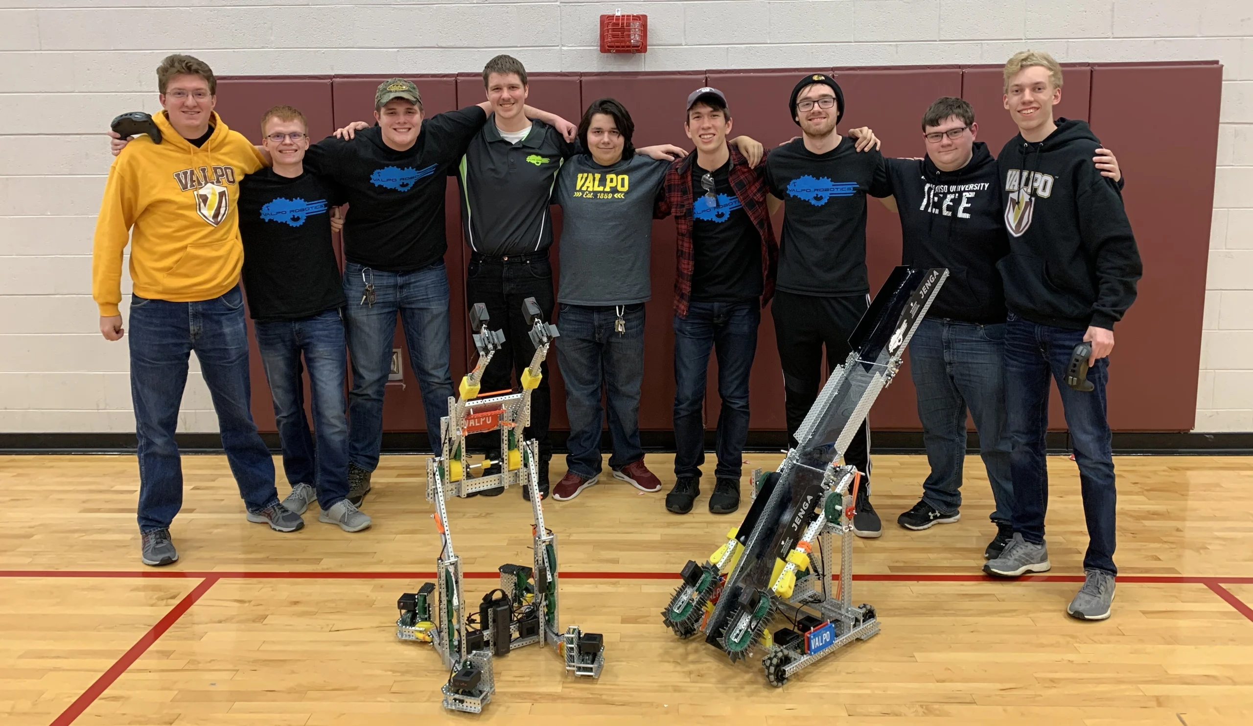 Image for news story: Valparaiso University Robotics Team Qualifies for World Championship in First Season