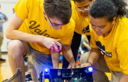 Image for news story: Valparaiso University to Compete in Annual Robotic Football Tournament