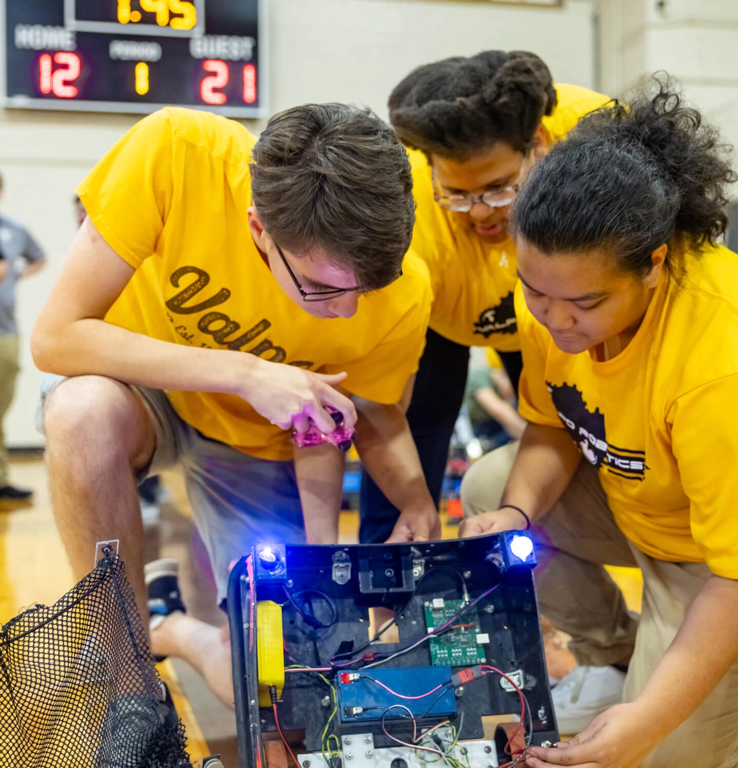 Image for news story: Valparaiso University to Compete in Annual Robotic Football Tournament