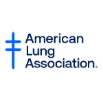 Blue cross and text logo for the American Lung Association, featured with TEPC Partners, on a white background.