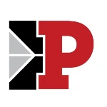A bold red letter "P" stands next to a black and gray geometric shape on a white background, representing TEPC Partners.