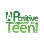 Logo with green text reading "A Positive Approach to Teen Health" on a white background, showcasing TEPC Partners' commitment to youth wellbeing.