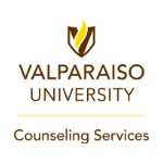 Valparaiso University Counseling Services logo with a yellow and brown flame emblem above the text, representing TEPC Partners collaboration.